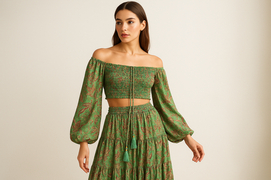 Multicolor Paisley Set Model 1